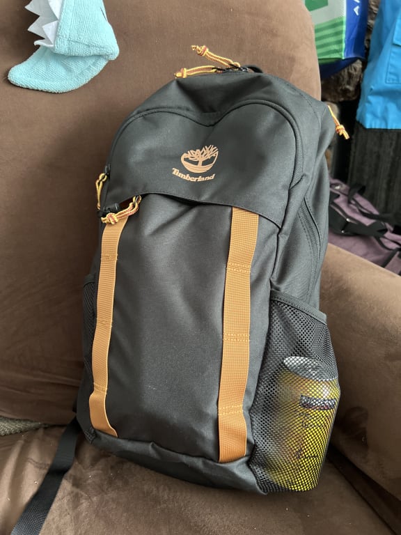 Men's Calverton Backpack in Wheat with Logo | Timberland US