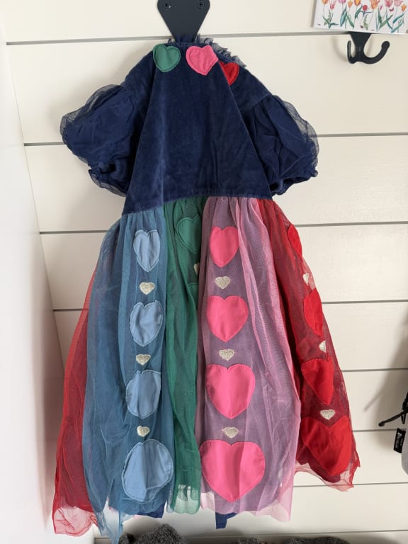 mini boden velvet tulle dress Velvet Tulle Occasion Dress-College Navy Hearts
