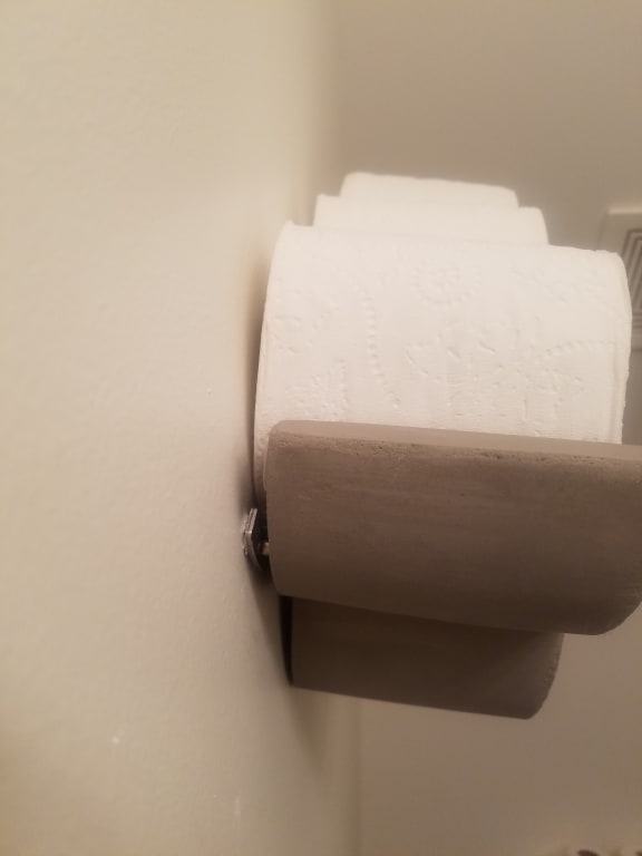 Cloudy Day Toilet Paper Storage from Uncommon Goods. Customer submitted image.