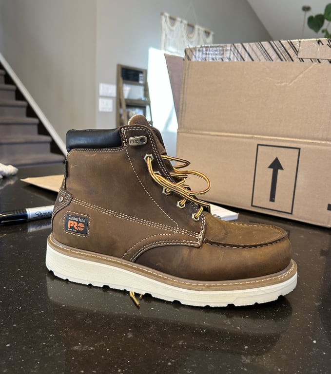 Men's Gridworks 6-Inch Alloy Toe Work Boots - Brown Men's Gridworks 6-Inch Alloy Toe Work Boots - Brown