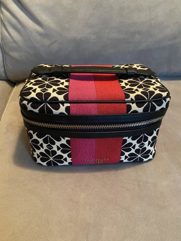 Kate Spade Spade Flower Jacquard Stripe Vanity Kit - ShopStyle Makeup &  Travel Bags