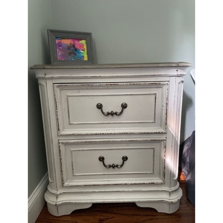 Magnolia Manor 2Drawer Night Stand On Sale Bed Bath & Beyond