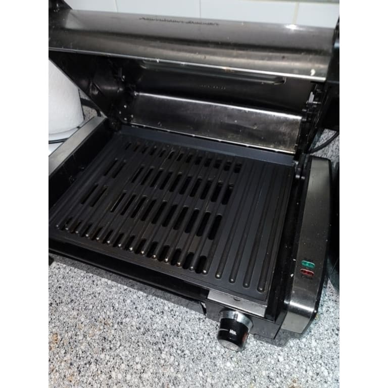 Hamilton Beach Indoor Searing Grill with Lid Window On Sale Bed