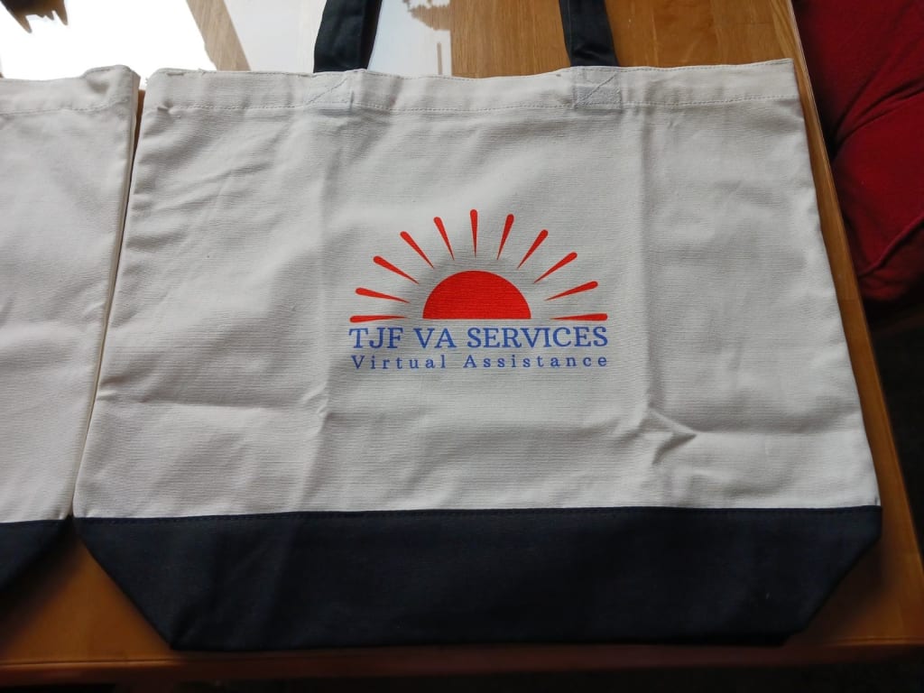 VistaPrint® Large Cotton Tote Bag