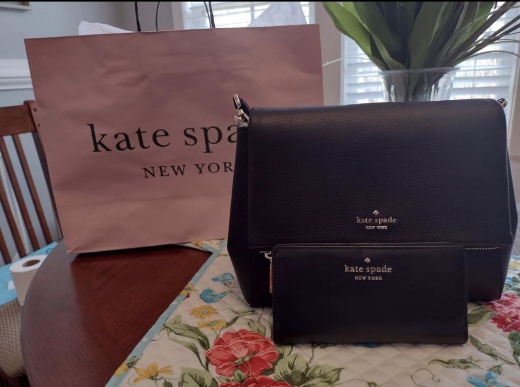 INCOMING ETA END NOVEMBER 2023] Kate Spade Leila Medium Flap Shoulder Bag  in Cherrywood (K6029) - USA Loveshoppe