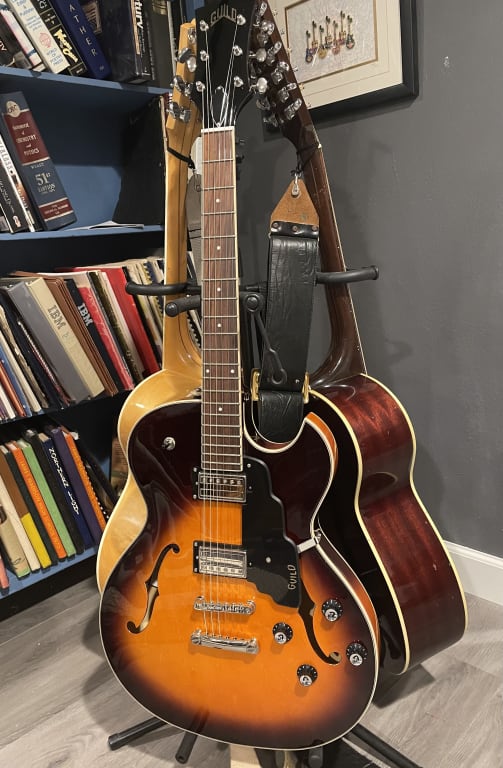 Guild Starfire I SC Semi-Hollow Electric Guitar Antique Burst