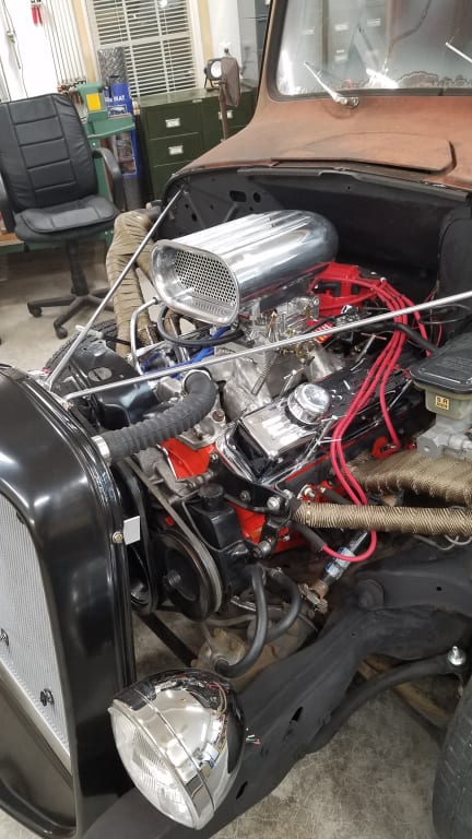 Rampe D'admission (carb Scoop) Aluminium Vintage Mooneyes Années 60 - Pour Hot Rods Et Muscle Cars