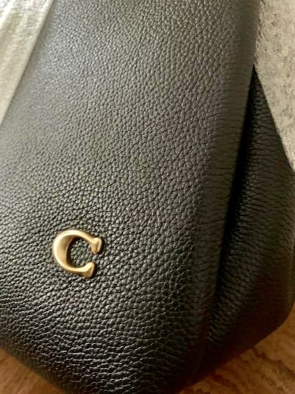 Coach Lana Pebble Leather Shoulder Bag