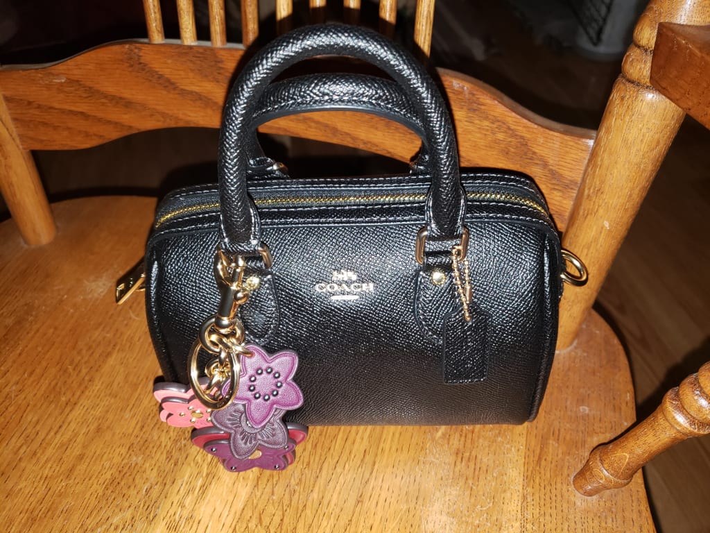 COACH MINI ROWAN CROSSBODY+ WHAT FITS?+ MOD SHOTS 