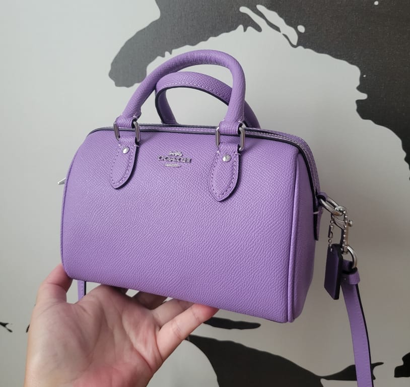 COACH MINI ROWAN CROSSBODY+ WHAT FITS?+ MOD SHOTS 