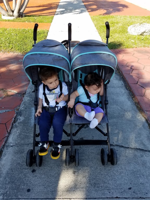 dream on me double twin stroller