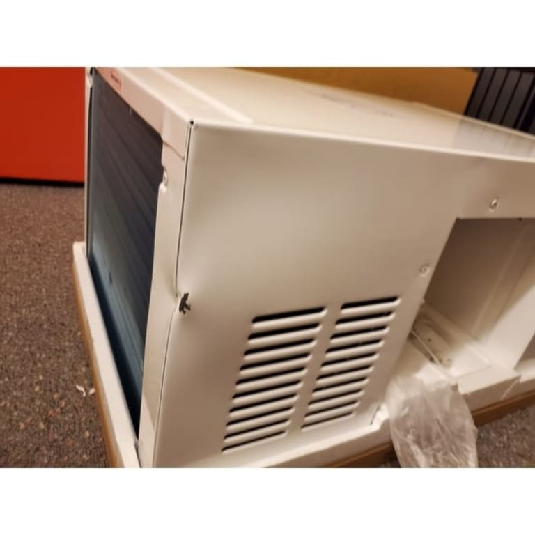 Soleus Air 6,000 BTU Saddle Air Conditioner w/ MyTemp Remote 18.7" X