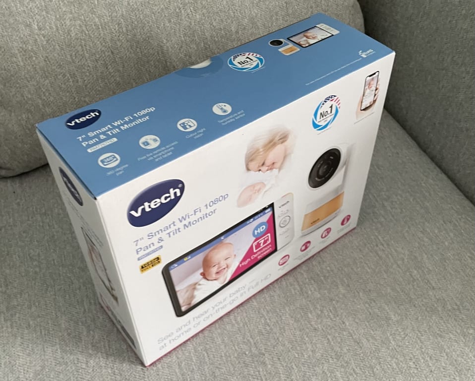 VTech 7 Smart Wi-Fi 1080p Pan & Tilt Video Monitor