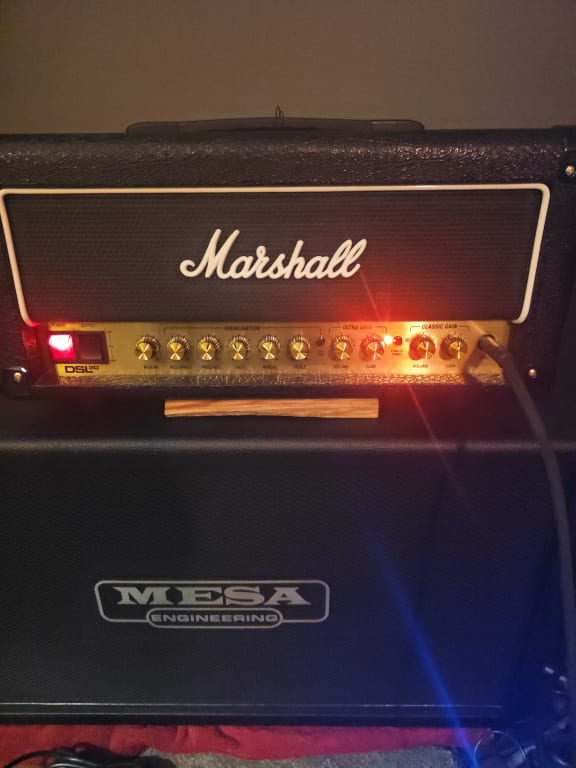 Marshall DSL20HR 20W Tube Guitar Amp Head | Guitar Center
