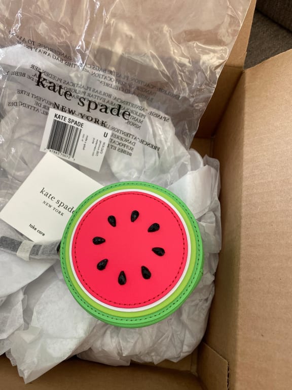 Make A Splash Watermelon Coin Purse | Kate Spade Outlet