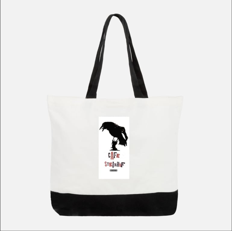 VistaPrint Two-Tone Zip Cotton Tote Bag