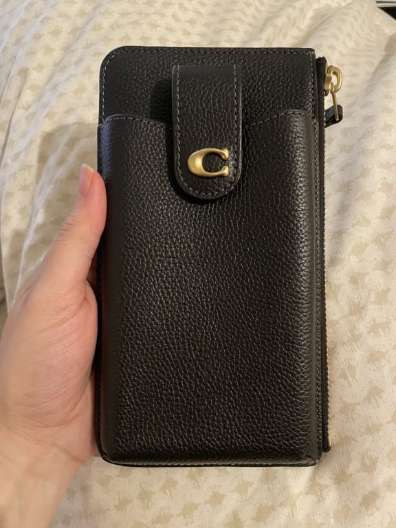 Essential Phone Wallet In Signature Canvas