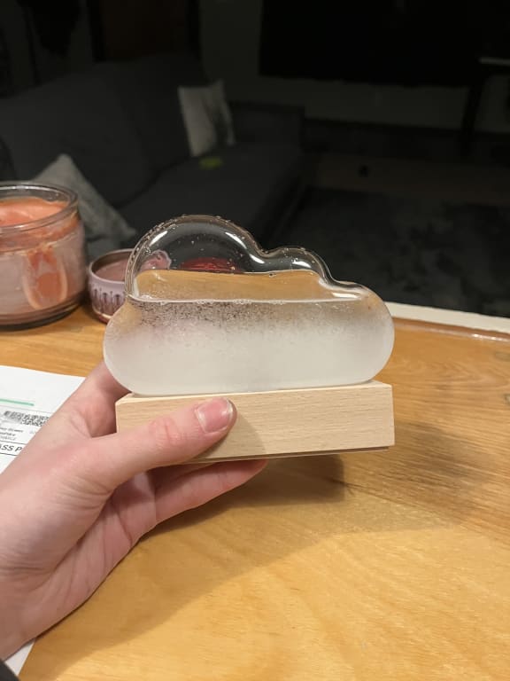 Storm Cloud from Uncommon Goods. Customer submitted image.