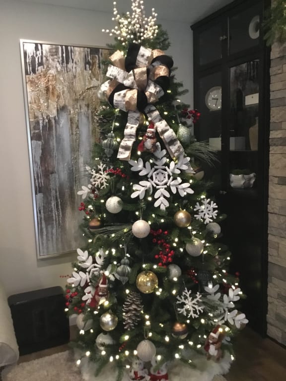 20pcs MINI Wood Snowflakes Hanging Pendant Christmas Tree Ornaments Home  Decor