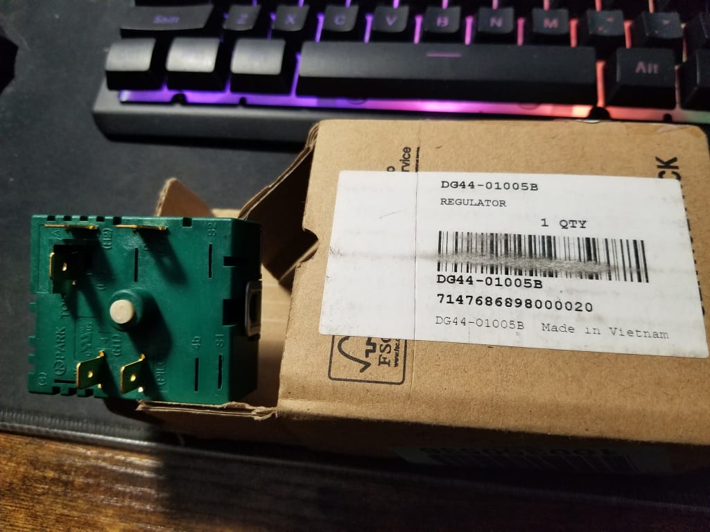 the piece they sent number DG44-01005A