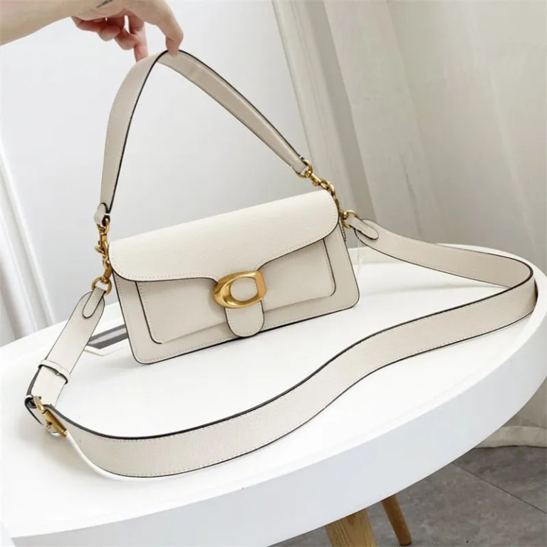 Coach TABBY SHOULDER - Handbag - chalk/off-white 