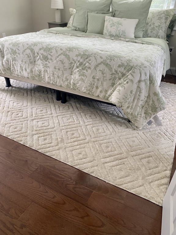 Fab Habitat Natural Rubber Non Slip Ivory Rug Pad On Sale