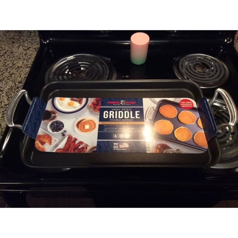 Nordic Ware 2 Burner High Sides Griddle Bed Bath & Beyond 31720439