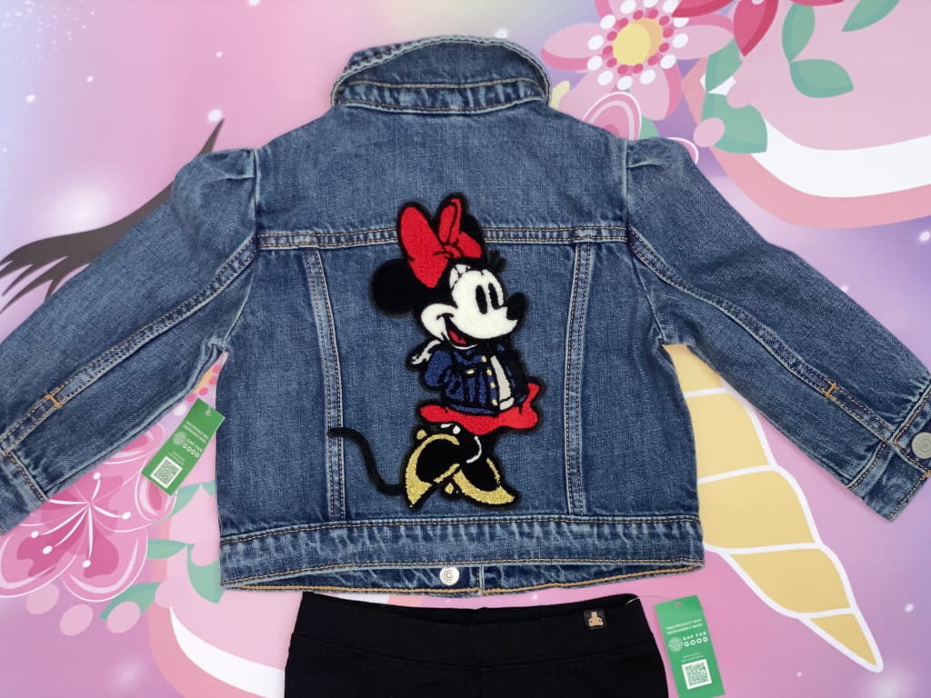 minnie mouse gap jacket