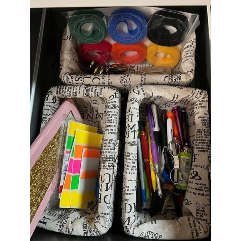 Juvale Wicker Basket 5 Pack Storage Baskets for Shelves with Woven