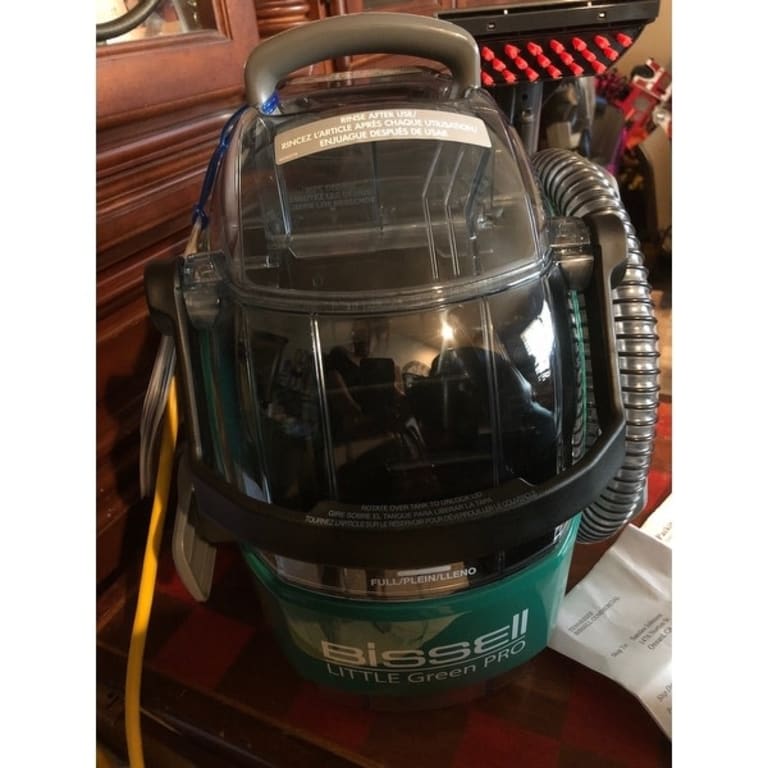 Bissell Commercial BGSS1481 "Little Green Pro" Carpet Cleaner Bed