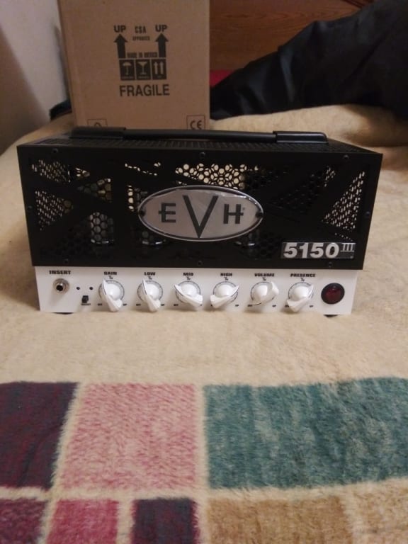 EVH 5150III 15W Lunchbox Tube Guitar Amp Head | Guitar Center
