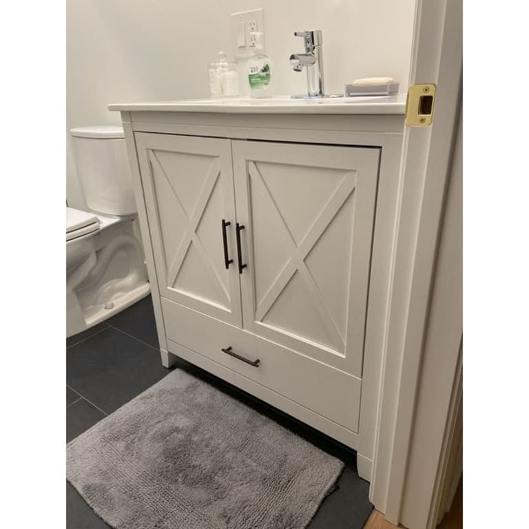 Key West 32W Bathroom Vanity with Sink by Bush Furniture On Sale Bed Bath & Beyond 32755845