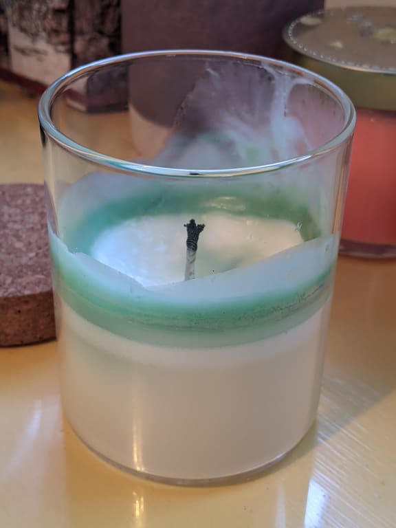 Terrarium Candle from Uncommon Goods. Customer submitted image.