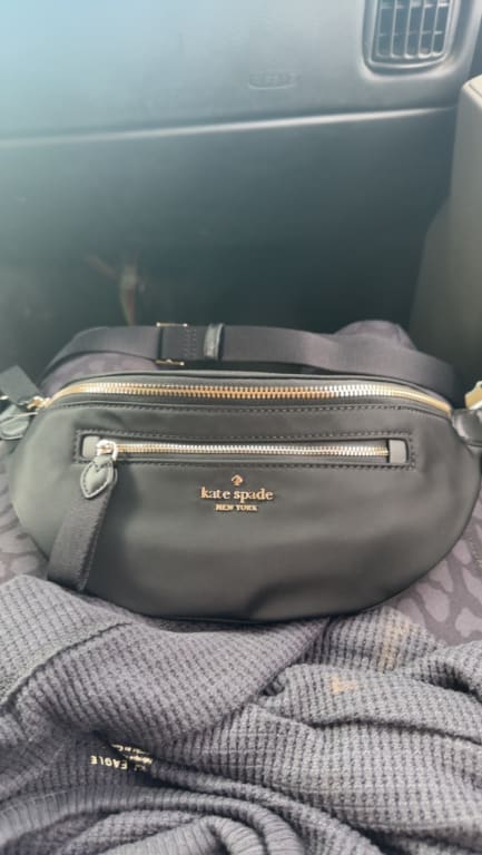 Kate Spade Chelsea Nylon Belt Bag Black