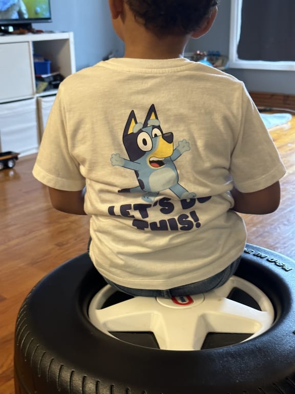 Toddler Bluey Graphic T-Shirt