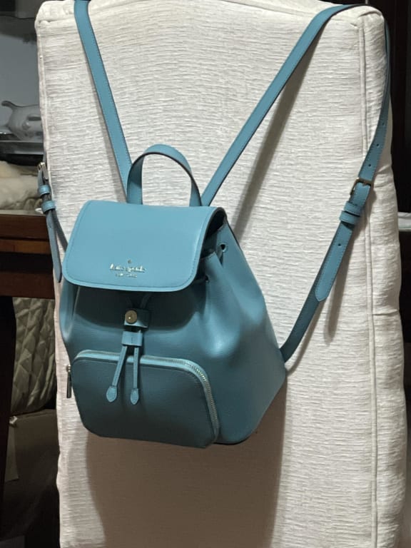 Kate+Spade+New+York+Darcy+Flap+Fashion+Women%27s+Backpack+-+Black