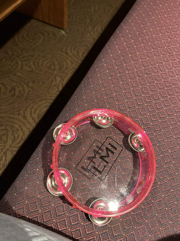 ⑥ やっちゃん 様 tambourine Nino by Meinl 8'' Wood Tambourine, 1 Row at Gear4music