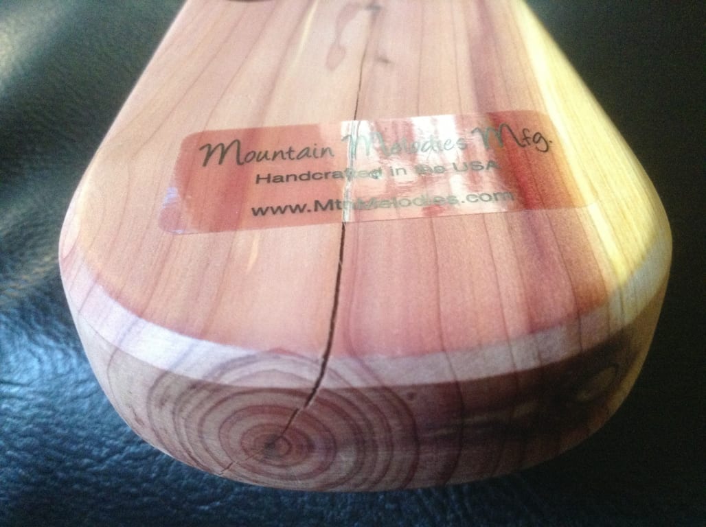 Mahogany Thumb Piano from Uncommon Goods. Customer submitted image.