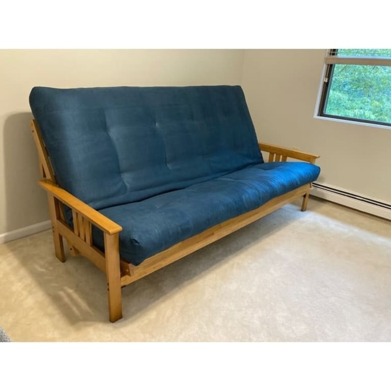 Somette Queensize Wood Futon Frame (Mattress not included) On Sale