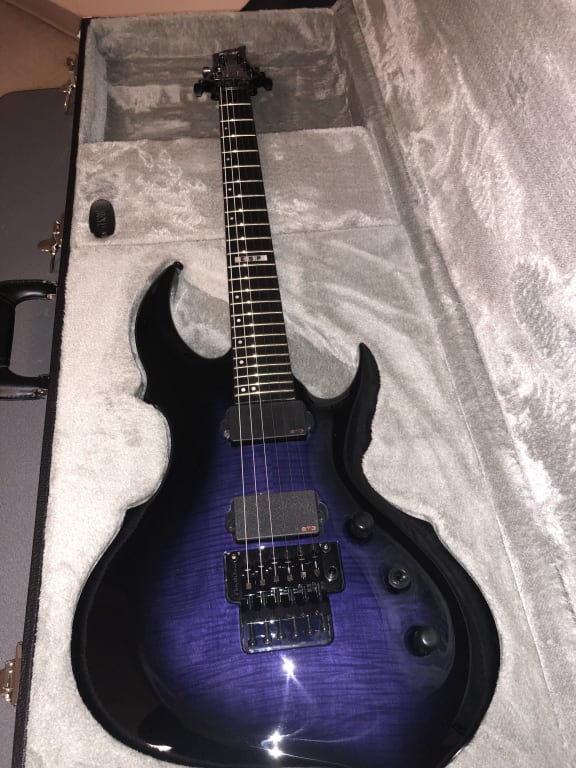ESP E-II FRX Electric Guitar Reindeer Blue Flame Maple ESP E-II FRX Electric Guitar Reindeer Blue Flame Maple