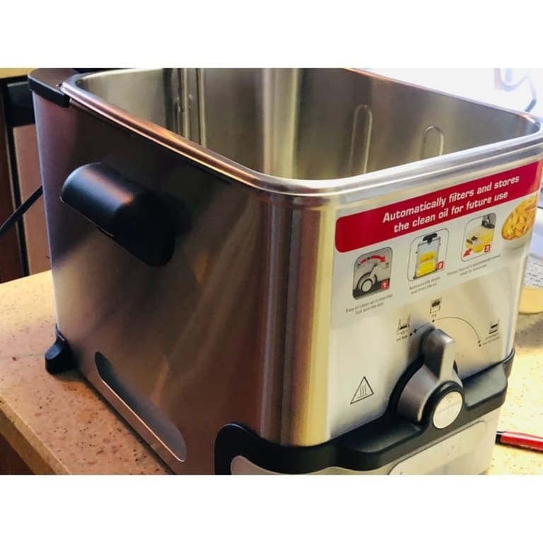 Tfal FR8000 Stainless Steel 3.5Liter Immersion Deep Fryer On Sale