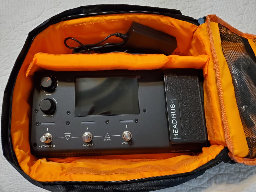 HeadRush MX5 Compact Quad-Core Multi-Effects Guitar Pedal and Amp