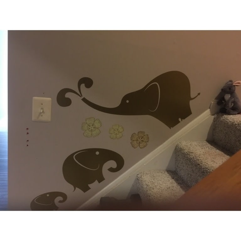 Large Elephant Wall Decal Bed Bath & Beyond 14227436