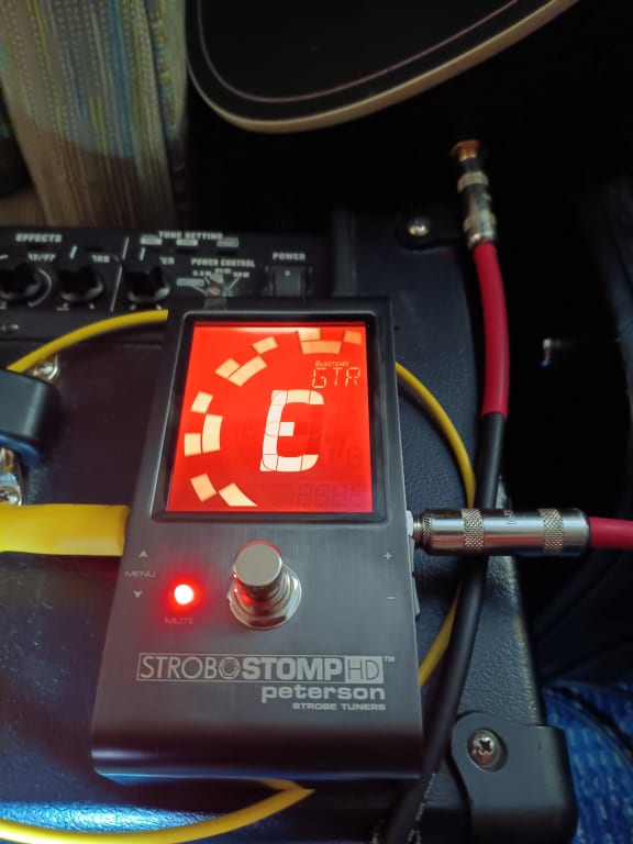 Peterson StroboStomp HD Tuner Pedal | Guitar Center Peterson StroboStomp HD Tuner Pedal | Guitar Center