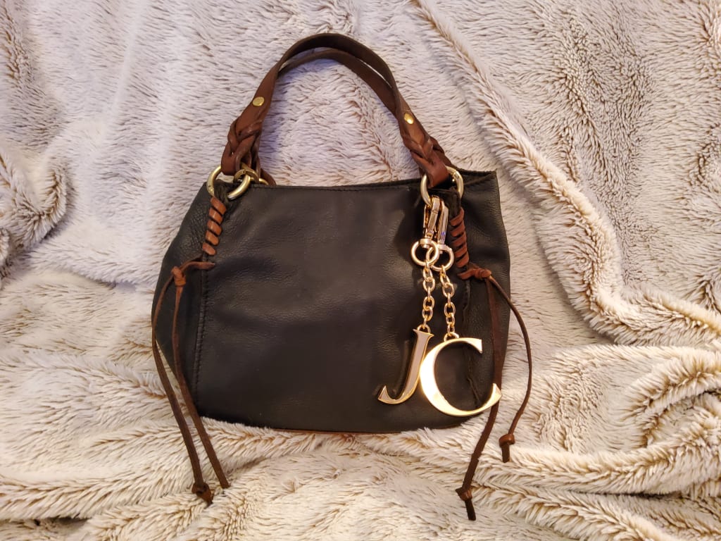 Customer Image Captioned: Sierra Italian Leather Handbag
