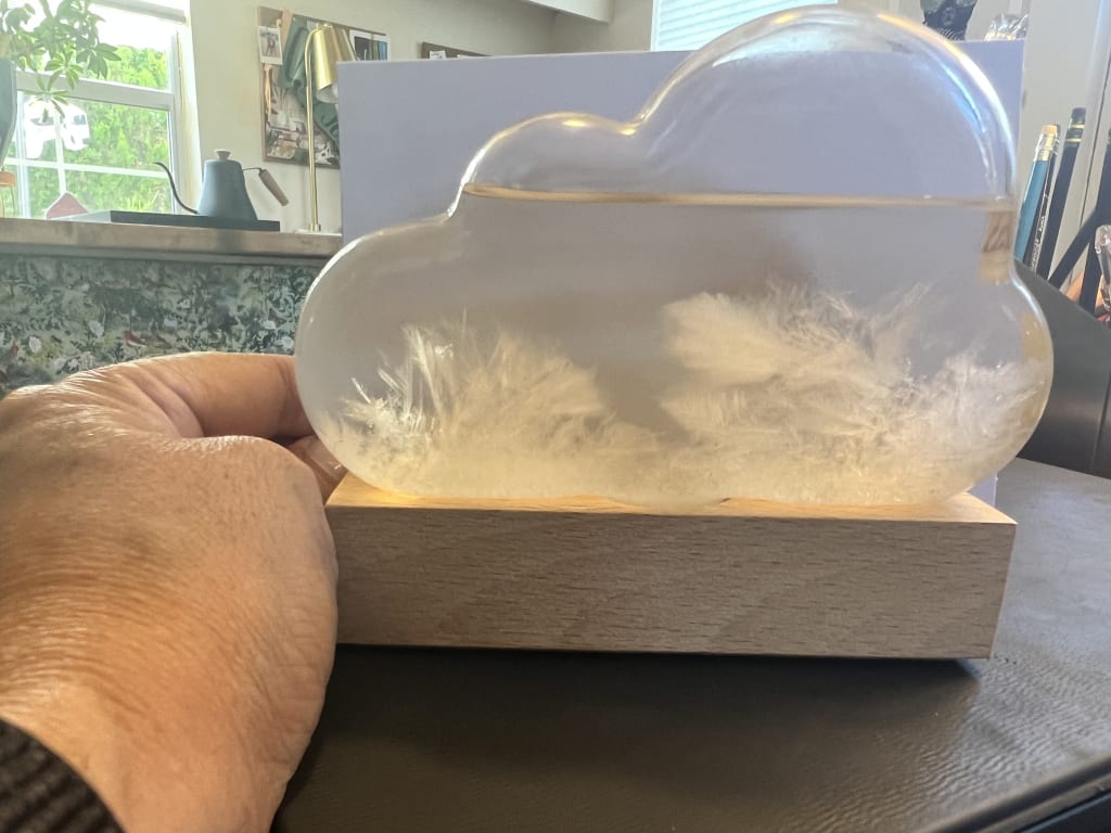 Storm Cloud from Uncommon Goods. Customer submitted image.