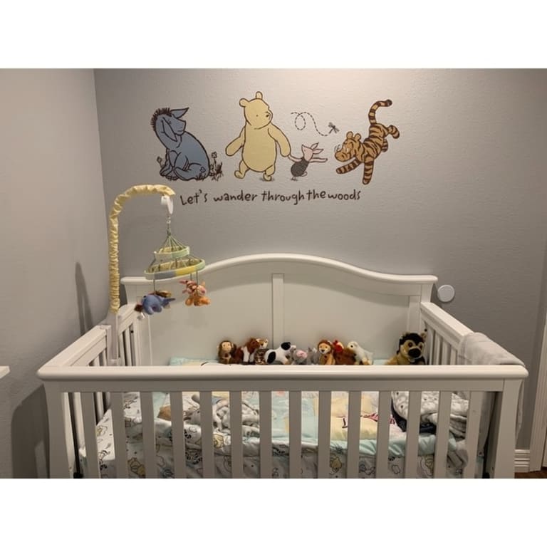 Lambs & Ivy Disney Baby Storytime Pooh Wall Decals / Stickers Winnie