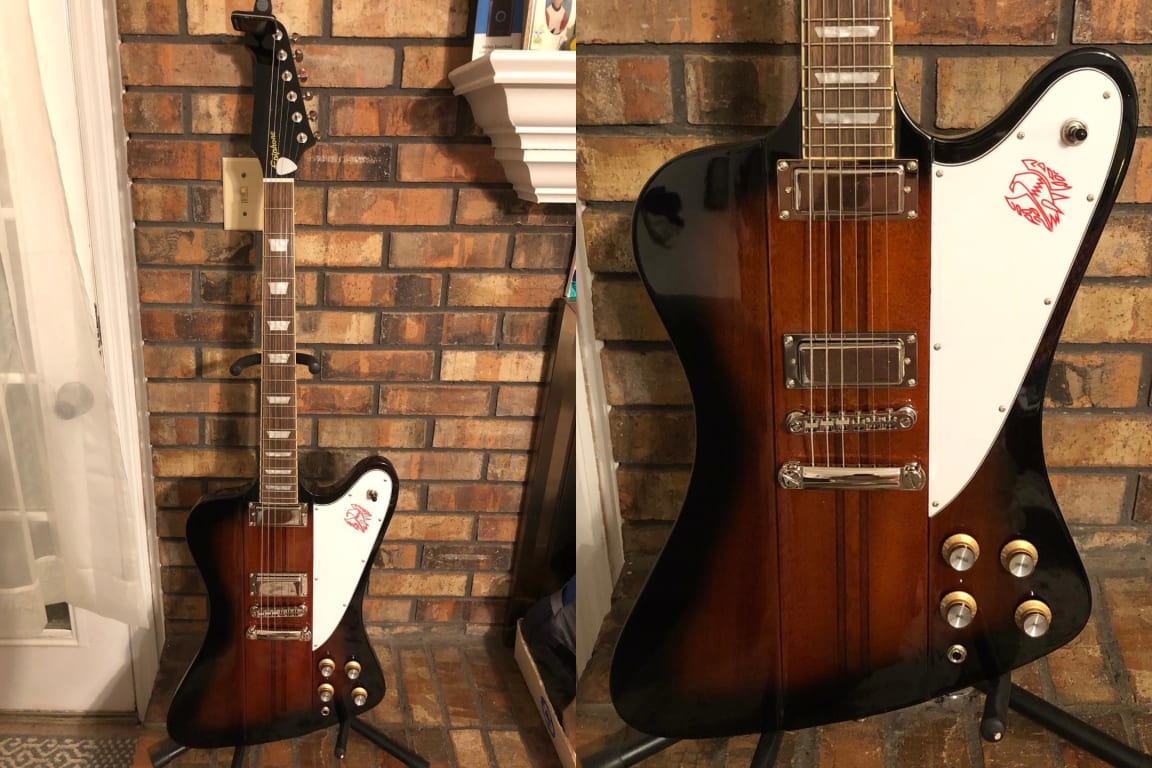 Epiphone Firebird Electric Guitar Vintage Sunburst | Guitar Epiphone Firebird Electric Guitar Vintage Sunburst | Guitar