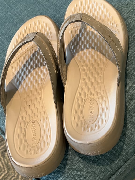 Crocs Yukon Vista II LiteRide Flip Flops, Black