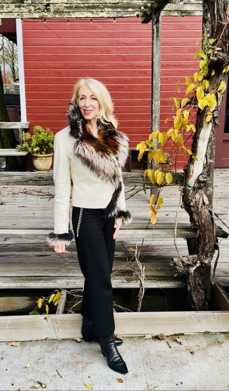 Customer Image Captioned: Stunningly Gorgeous Celestine Jacket!